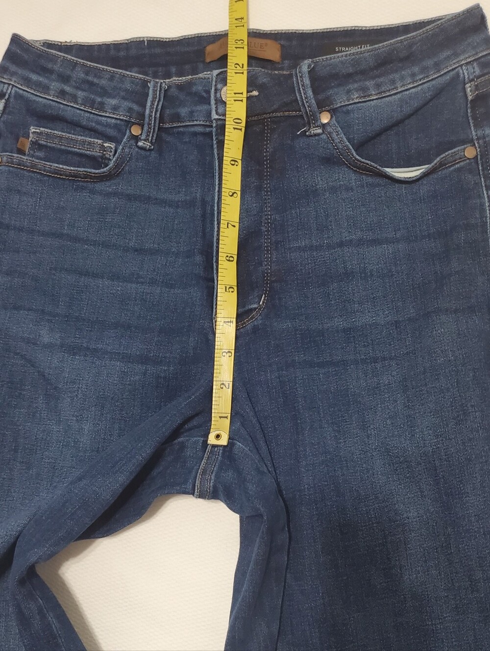 Judy Blue High Rise Straight Leg Jeans Womens Size 14 - Picture 9 of 12